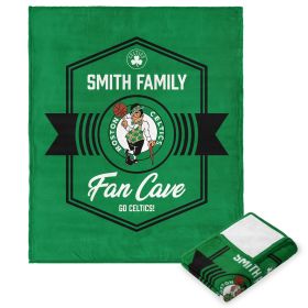 NBA Boston Celtics Dominion Personalized Silk Touch Throw Blanket 50X60 Inches